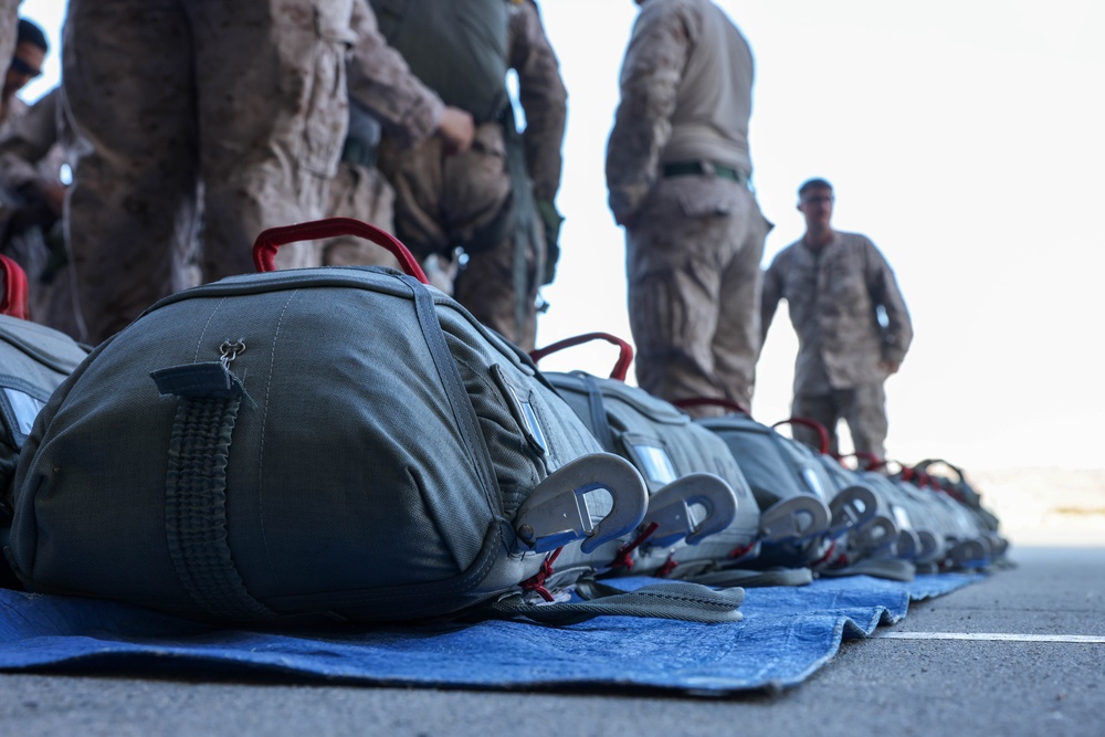 1st DSB Marines Execute Parachute Operations
