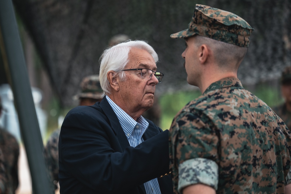 SPMAGTF-ACM surgeon promotion to lieutenant commander