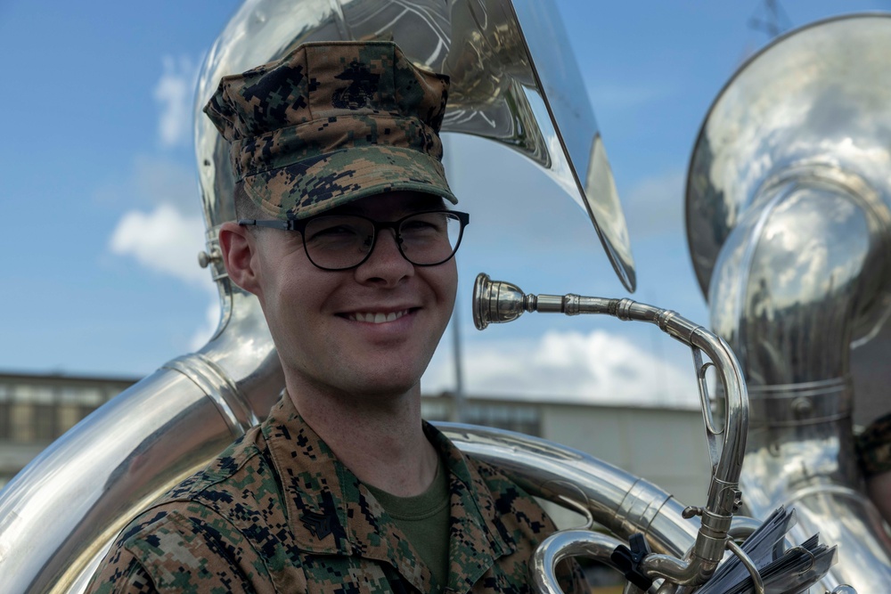 III Marine Expeditionary Force Band perform for Resolute Dragon 25 opening ceremony