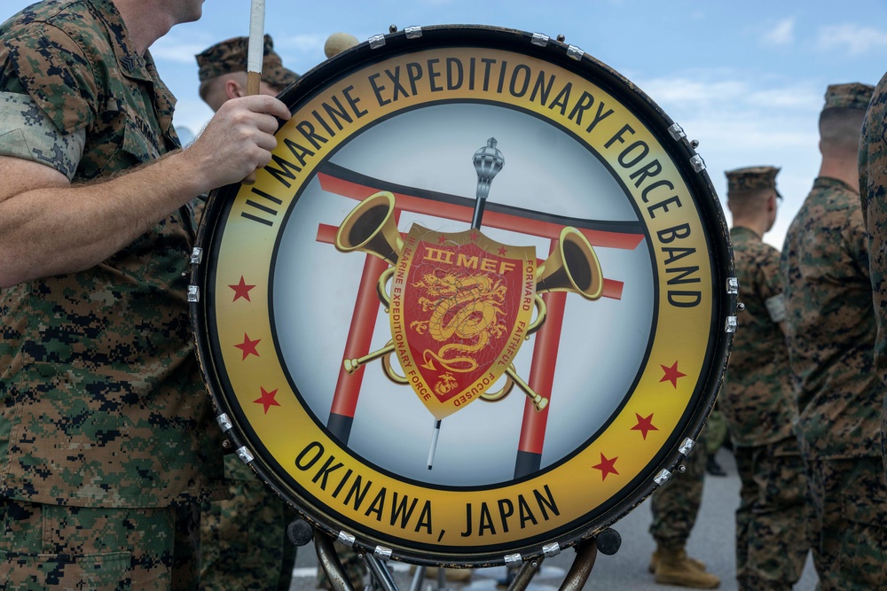 III Marine Expeditionary Force Band perform for Resolute Dragon 25 opening ceremony