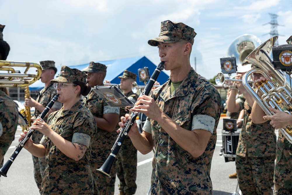 III Marine Expeditionary Force Band perform for Resolute Dragon 25 opening ceremony