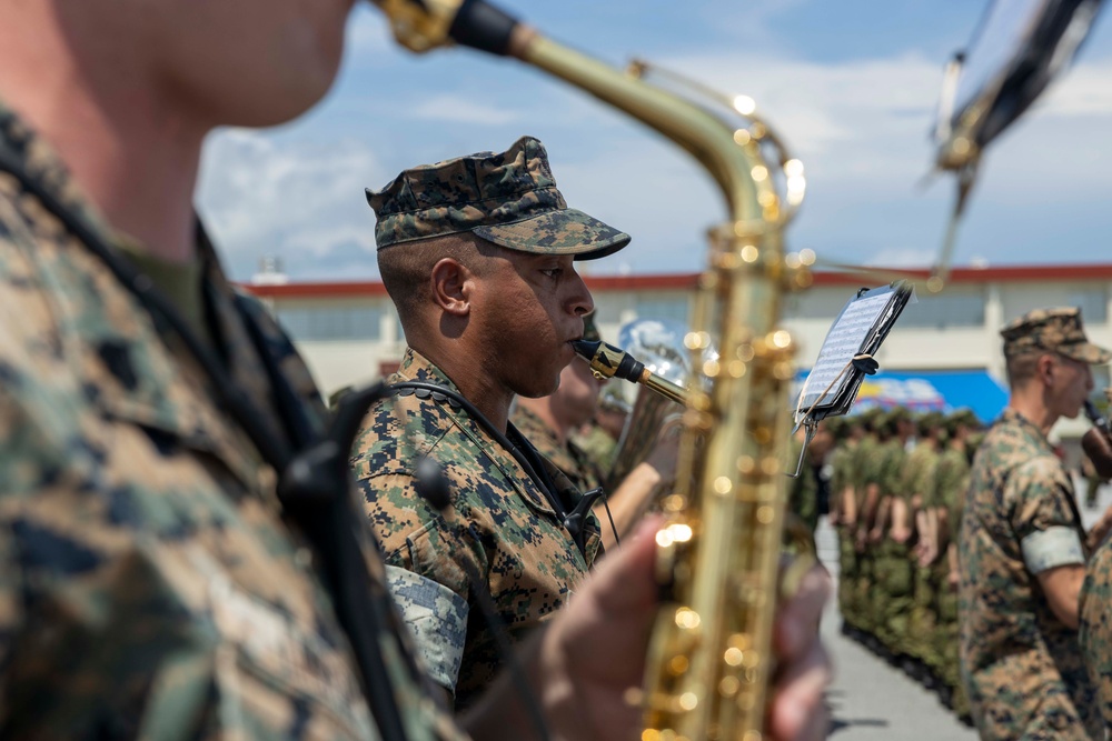 III Marine Expeditionary Force Band perform for Resolute Dragon 25 opening ceremony