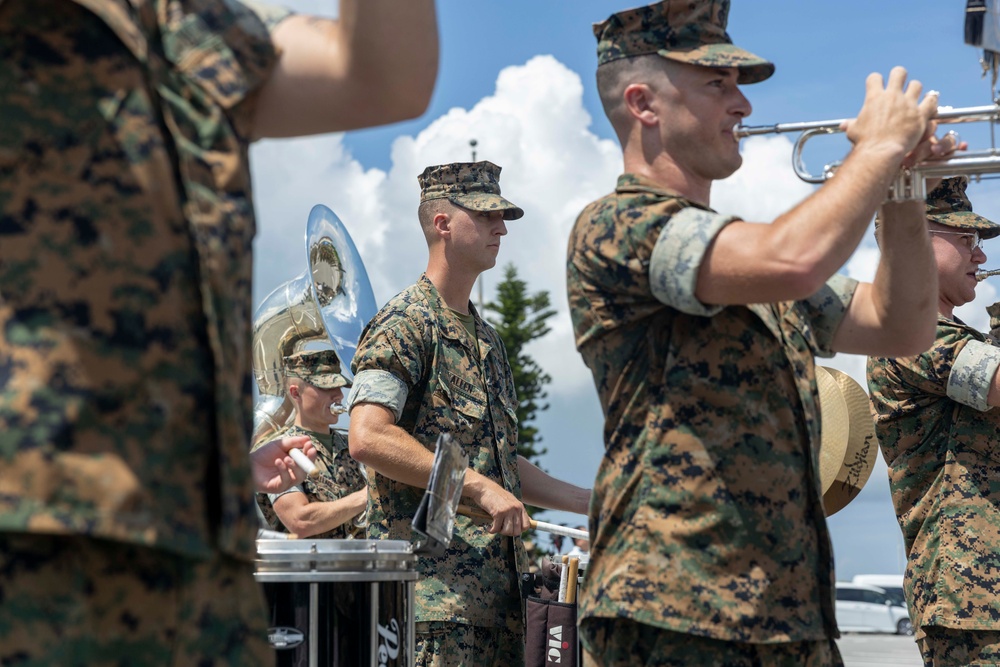 III Marine Expeditionary Force Band perform for Resolute Dragon 25 opening ceremony
