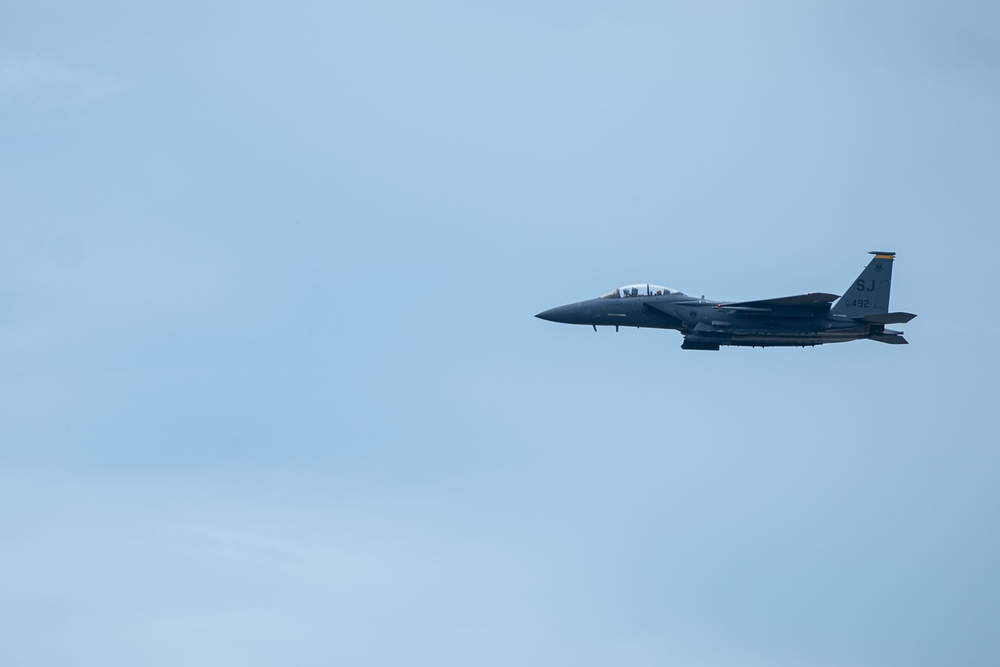 4th MXG crew chiefs prep F-15E during Cope West 25