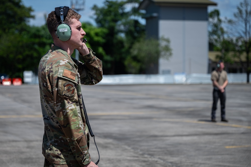 4th MXG crew chiefs prep F-15E during Cope West 25