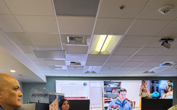 New DHN Pacific Rim Deputy Director Tours Virtual Medical Operations Center at NMCSD