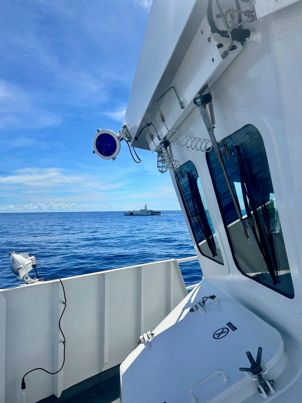 U.S. Coast Guard patrols Marianas