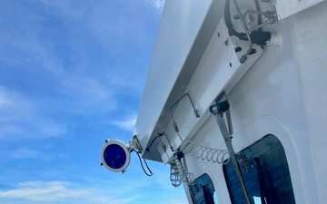 U.S. Coast Guard patrols Marianas