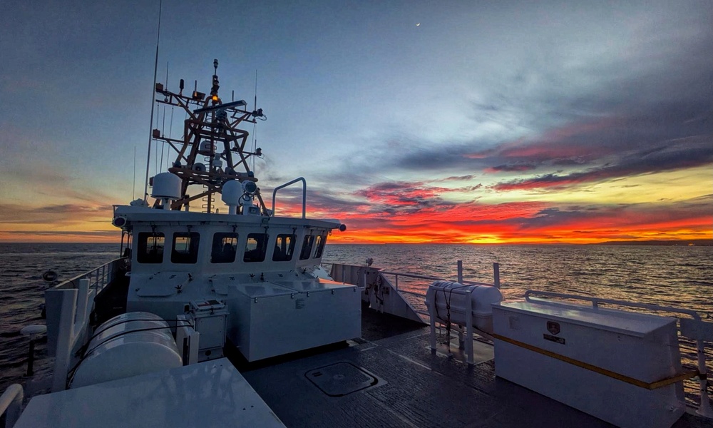 USCGC Myrtle Hazard crew conducts patrol in Marianas