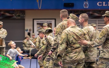 10th Mountain Division Welcomes Soldiers Home