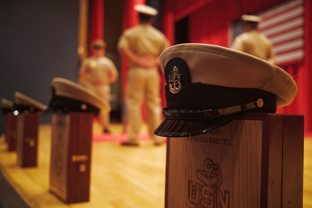 CFAY Celebrates Chief Petty Officer Pinning Ceremony
