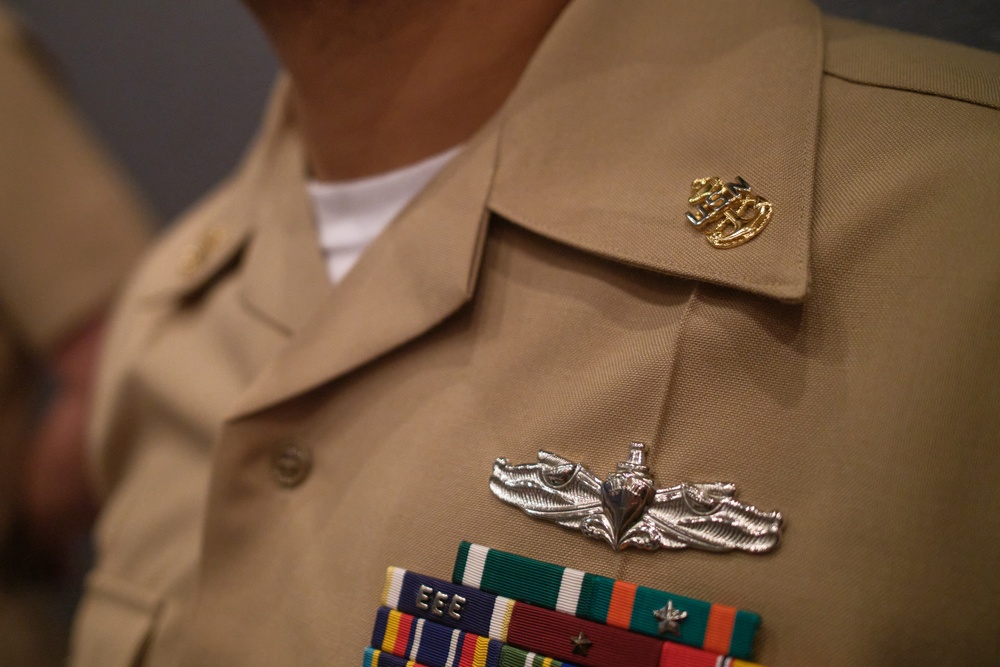 CFAY Celebrates Chief Petty Officer Pinning Ceremony