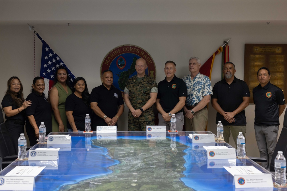 CNMI Bureau of Military Affairs visits Camp Blaz