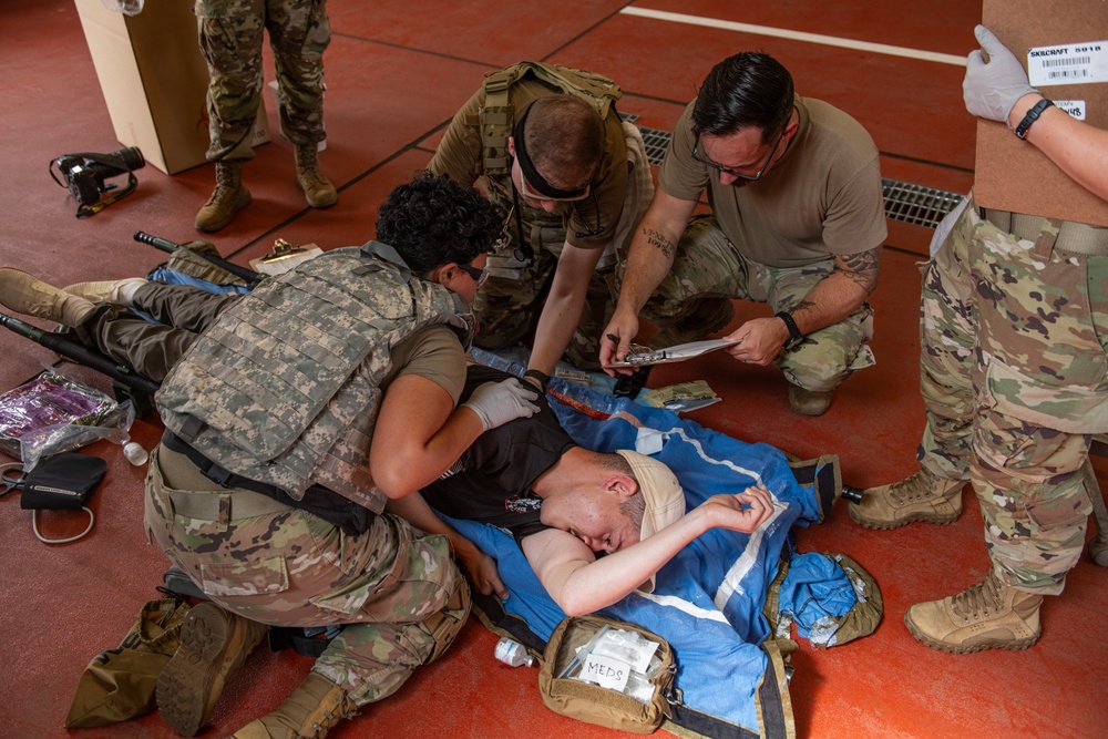 374 MDG host Valkyrie Blood Transfusion training