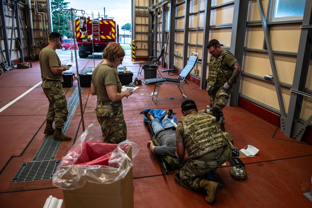 374 MDG host Valkyrie Blood Transfusion training