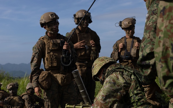 RD25 | U.S. Marines with 12th MLR and JSDF Soldiers Execute a Live-Fire Mortar Range
