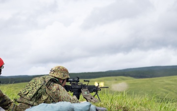 RD25 | U.S. Marines and Japan Ground Self-Defense Force Participate in a Bilateral Live-Fire Range