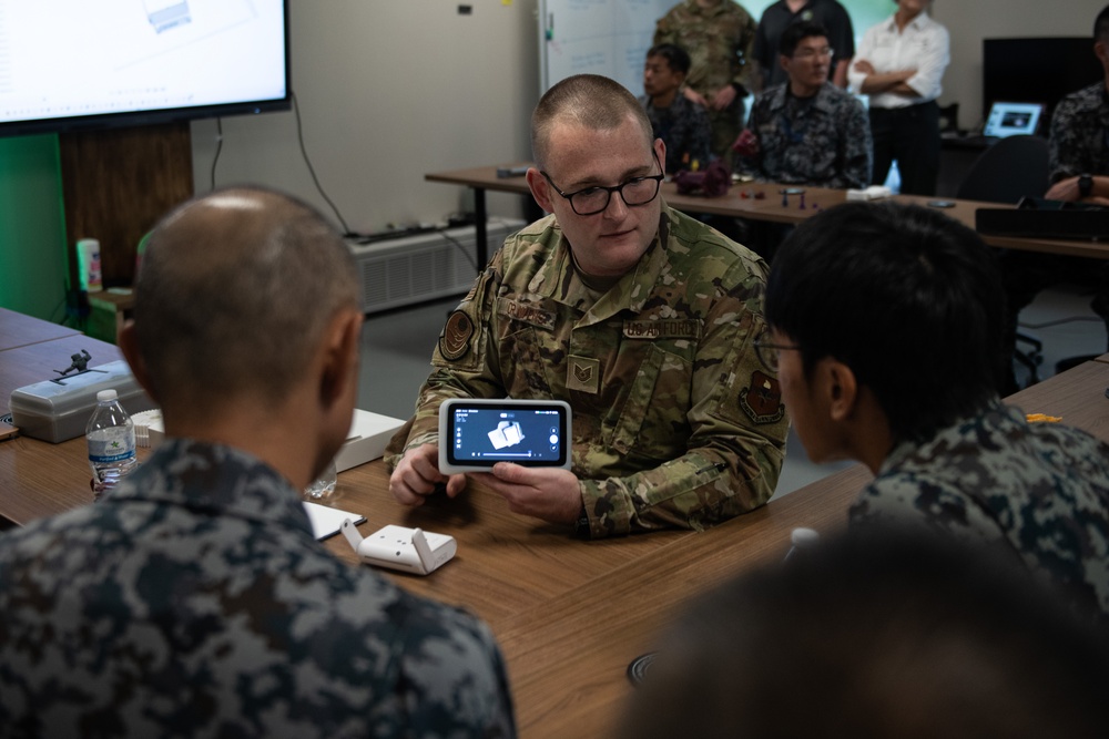 Yokota Futures Office host JASDF for manufacturing symposium