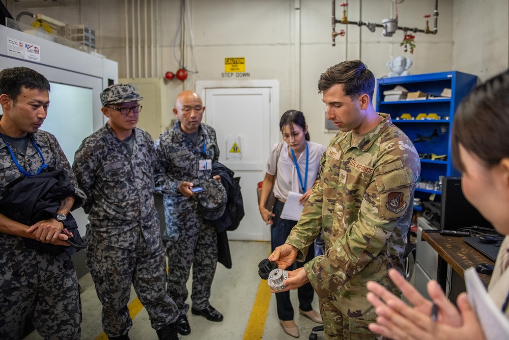 Yokota Futures Office host JASDF for manufacturing symposium