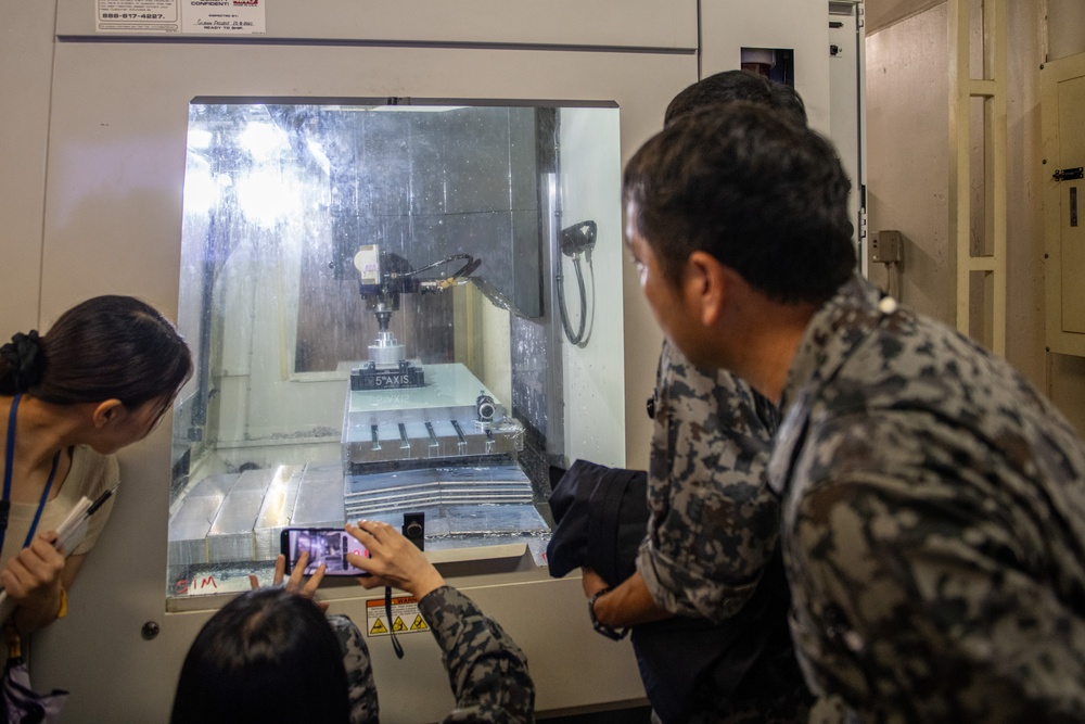 Yokota Futures Office host JASDF for manufacturing symposium