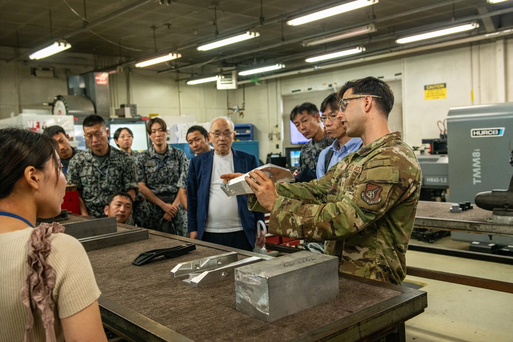 Yokota Futures Office host JASDF for manufacturing symposium