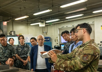 Yokota Futures Office host JASDF for manufacturing symposium