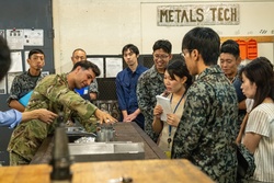 Yokota Futures Office host JASDF for manufacturing symposium