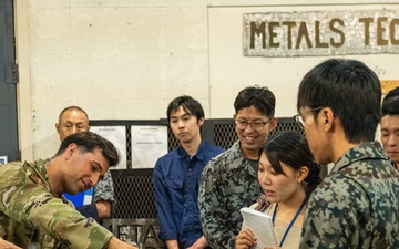 Yokota Futures Office host JASDF for manufacturing symposium