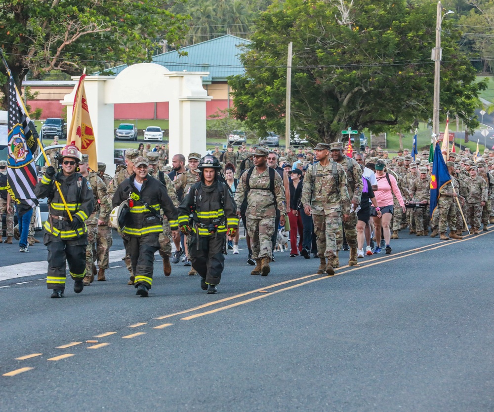Remembrance of Sept. 11, 2001 at Fort. Buchanan