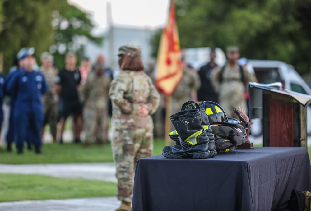 Remembrance of Sept. 11, 2001 at Fort. Buchanan