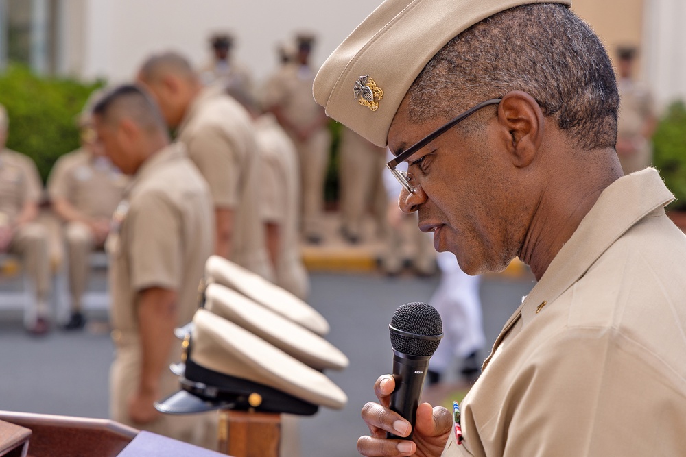USNH Yokosuka Welcomes New Chief Petty Officers