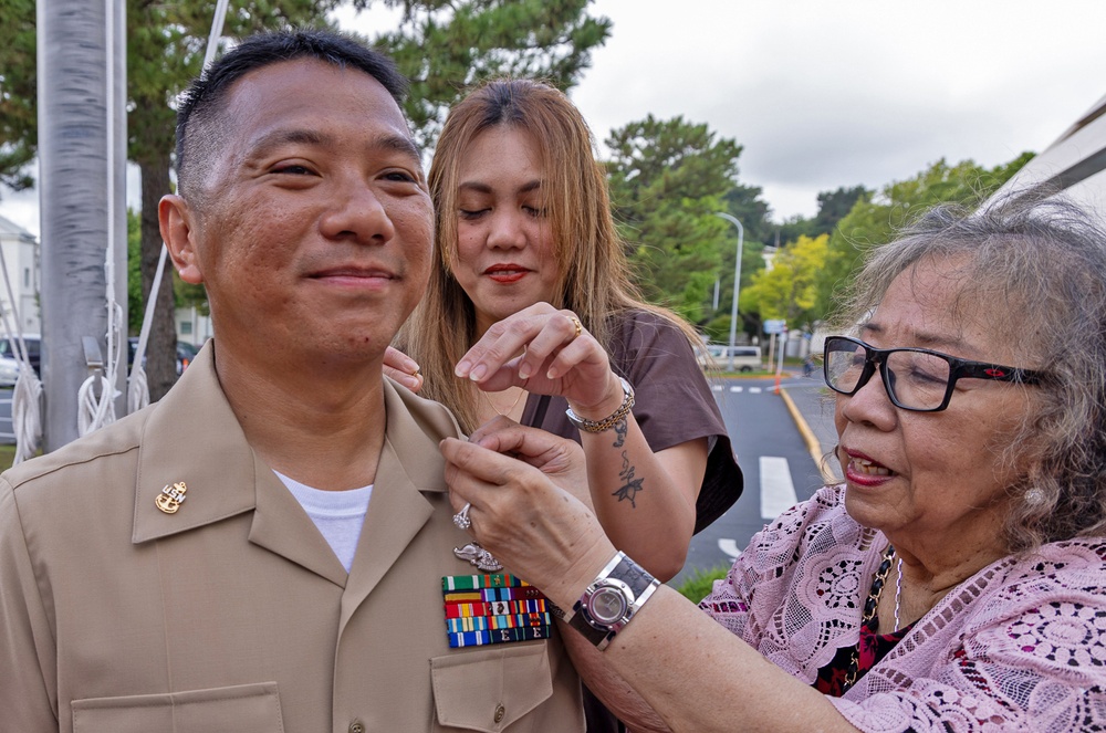USNH Yokosuka Welcomes New Chief Petty Officers