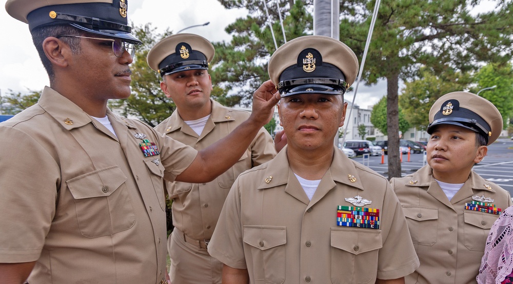 USNH Yokosuka Welcomes New Chief Petty Officers