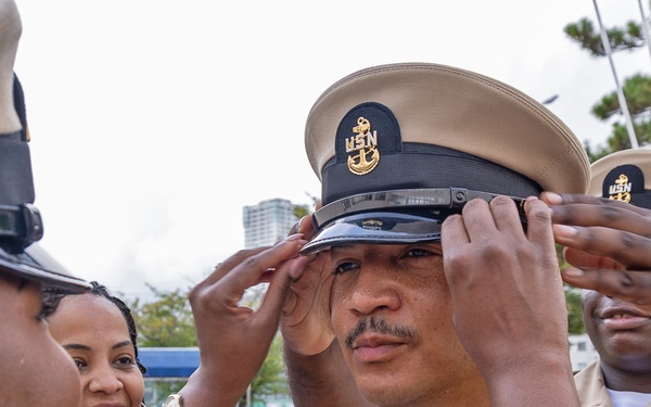 USNH Yokosuka Welcomes New Chief Petty Officers