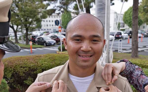 USNH Yokosuka Welcomes New Chief Petty Officers