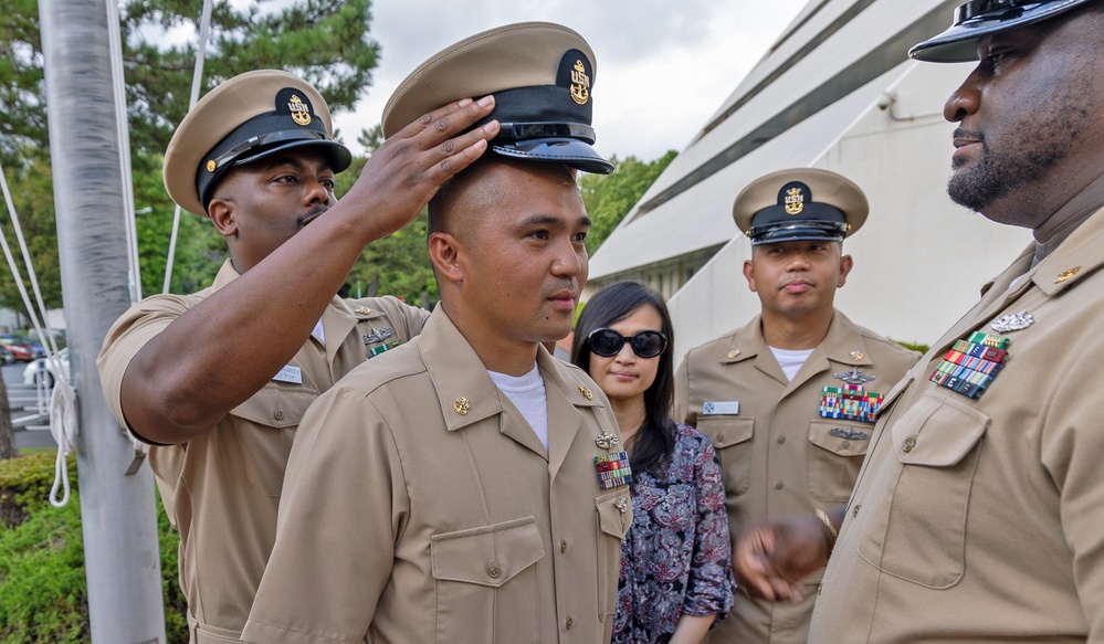 USNH Yokosuka Welcomes New Chief Petty Officers