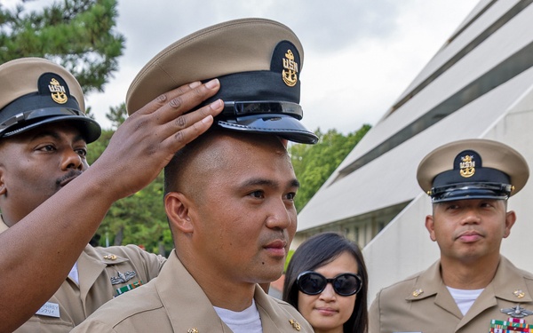 USNH Yokosuka Welcomes New Chief Petty Officers