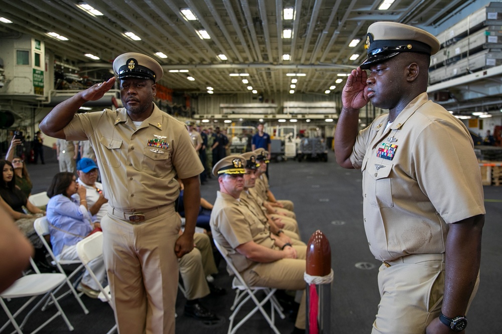 USS Tripoli’s 2025 Chief Pinning Ceremony