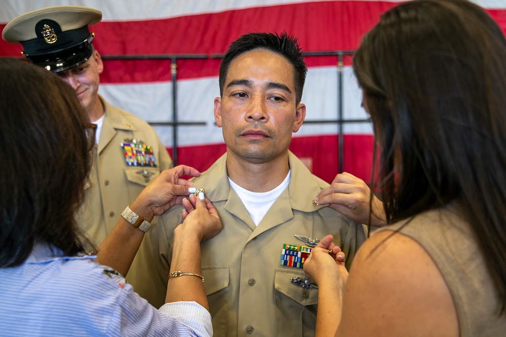 USS Tripoli’s 2025 Chief Pinning Ceremony