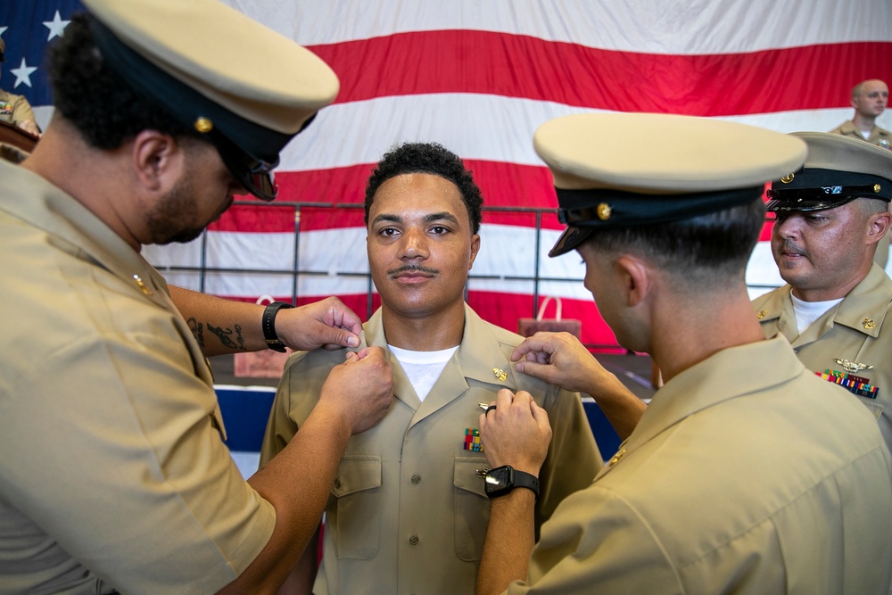 USS Tripoli’s 2025 Chief Pinning Ceremony