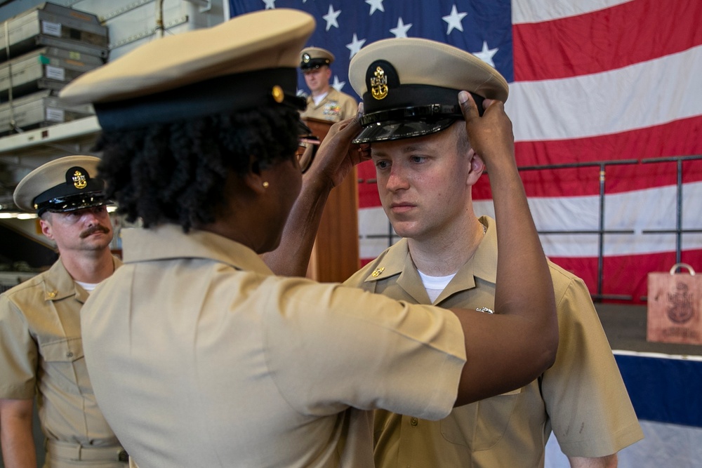 USS Tripoli’s 2025 Chief Pinning Ceremony