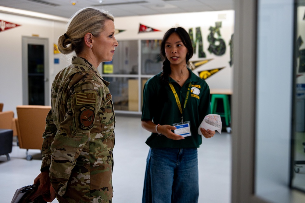 Eyes on Misawa: PACAF deputy commander visits 35th FW