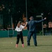 Italians and Vicenza Military Community play baseball at Friendship Festival