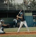 Italians and Vicenza Military Community play baseball at Friendship Festival