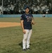 Italians and Vicenza Military Community play baseball at Friendship Festival