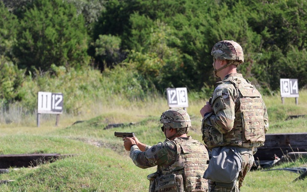 650th REGIONAL SUPPORT GROUP CONDUCTS WEAPONS TRAINING AT FORT HOOD, TX