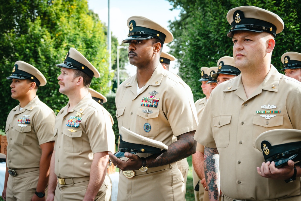 U.S. Africa Command Chief Pinning Ceremony 2025