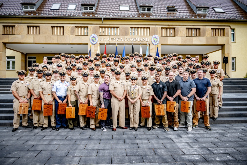 U.S. Africa Command Chief Pinning Ceremony 2025
