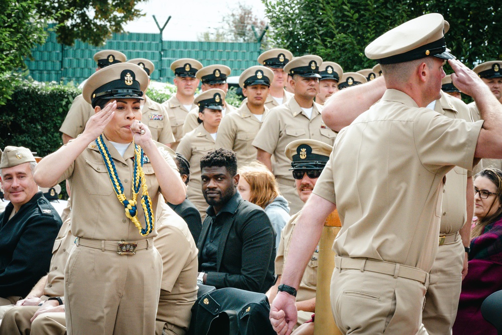 U.S. Africa Command Chief Pinning Ceremony 2025