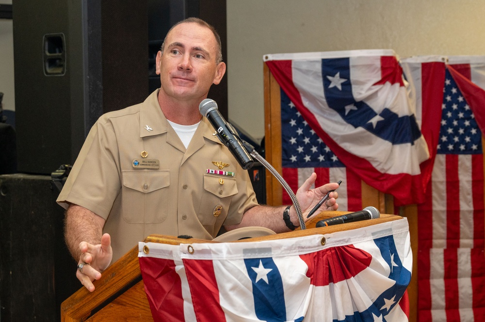 Chief pinning ceremony